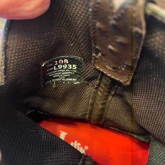 Pink and Brown Ladies Gypsy Western Boot w/ Ostrich Print (L9935) (worn once) - Picture 7 of 16